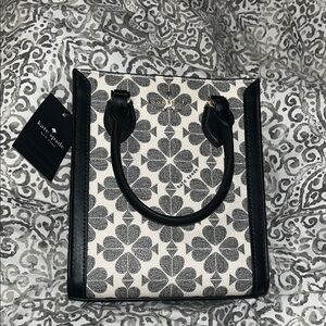 Kate Spade Black and White Tote Bag